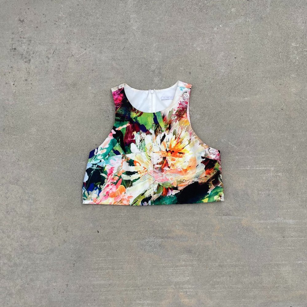 Black Halo Crop Top